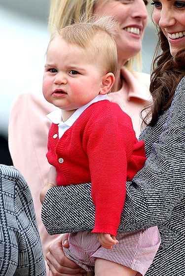 Prince George_Red Sweater