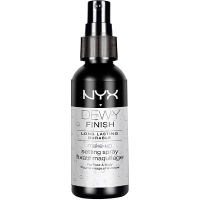 NYX Dewy Finish Makeup Setting Spray
