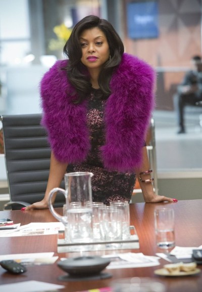 cookie-lyon-purple-fur-vest-floral-dress