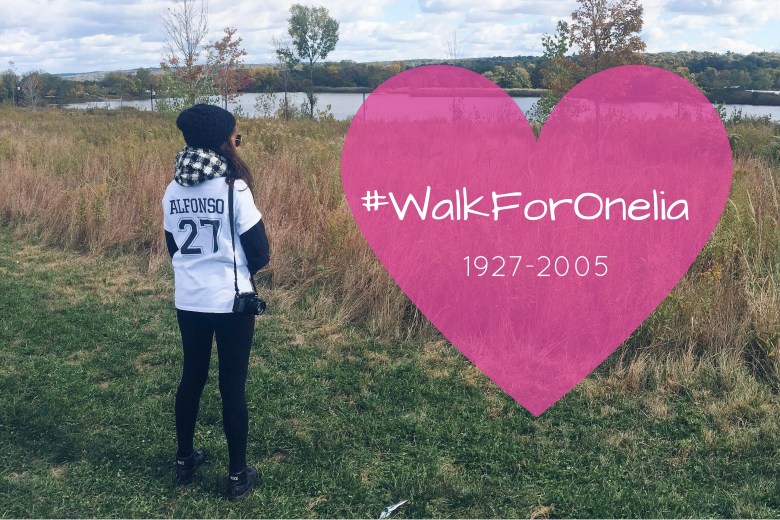 #WalkForOnelia