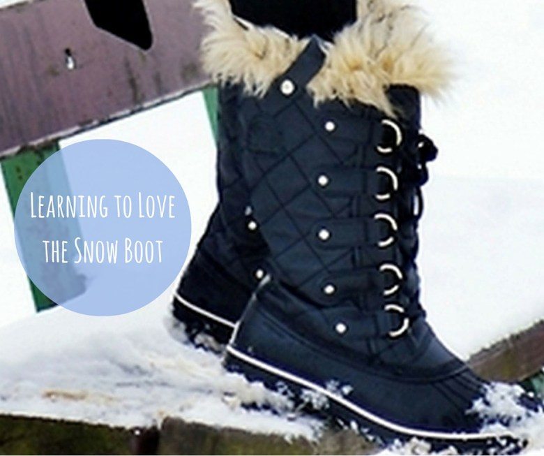 Learning to Love the Snow Boot