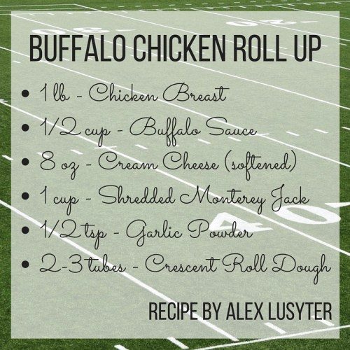 Buffalo Chicken Roll Up